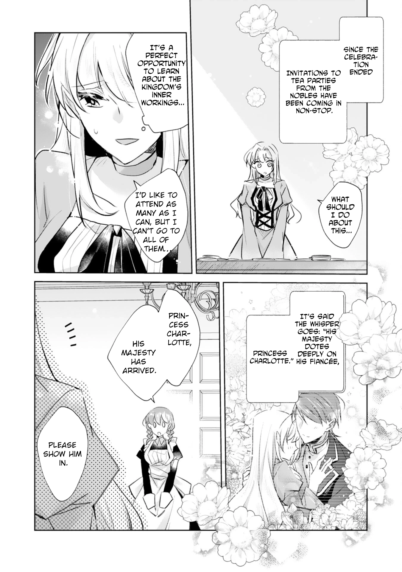 The king who killed me in my past life is drowning me in love in my fifth loop Chapter 8 Page 3